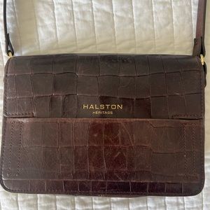 Halston Heritage crossbody bag - genuine leather